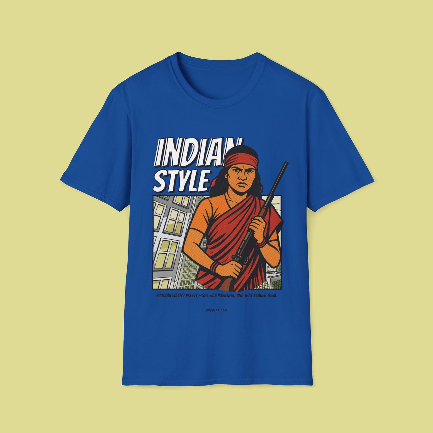 Phoolan Devi Indian Style T-Shirt