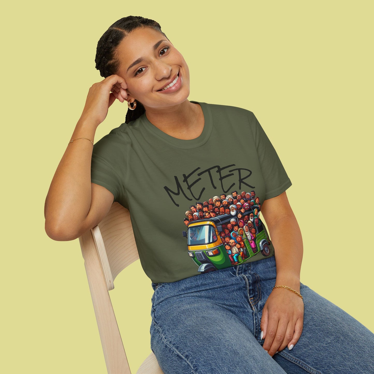 Funny Auto Rickshaw Meter T-Shirt