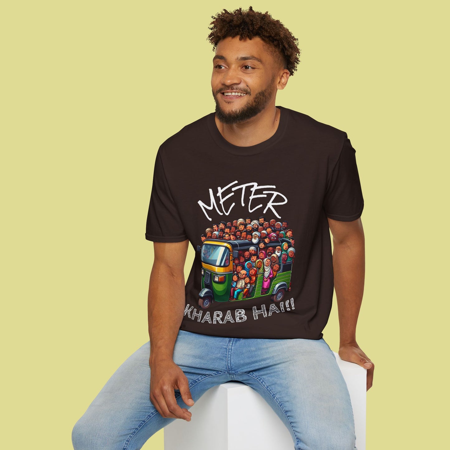 Funny Auto Rickshaw Meter T-Shirt