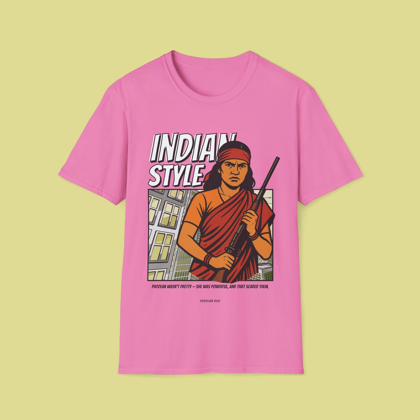 Phoolan Devi Indian Style T-Shirt