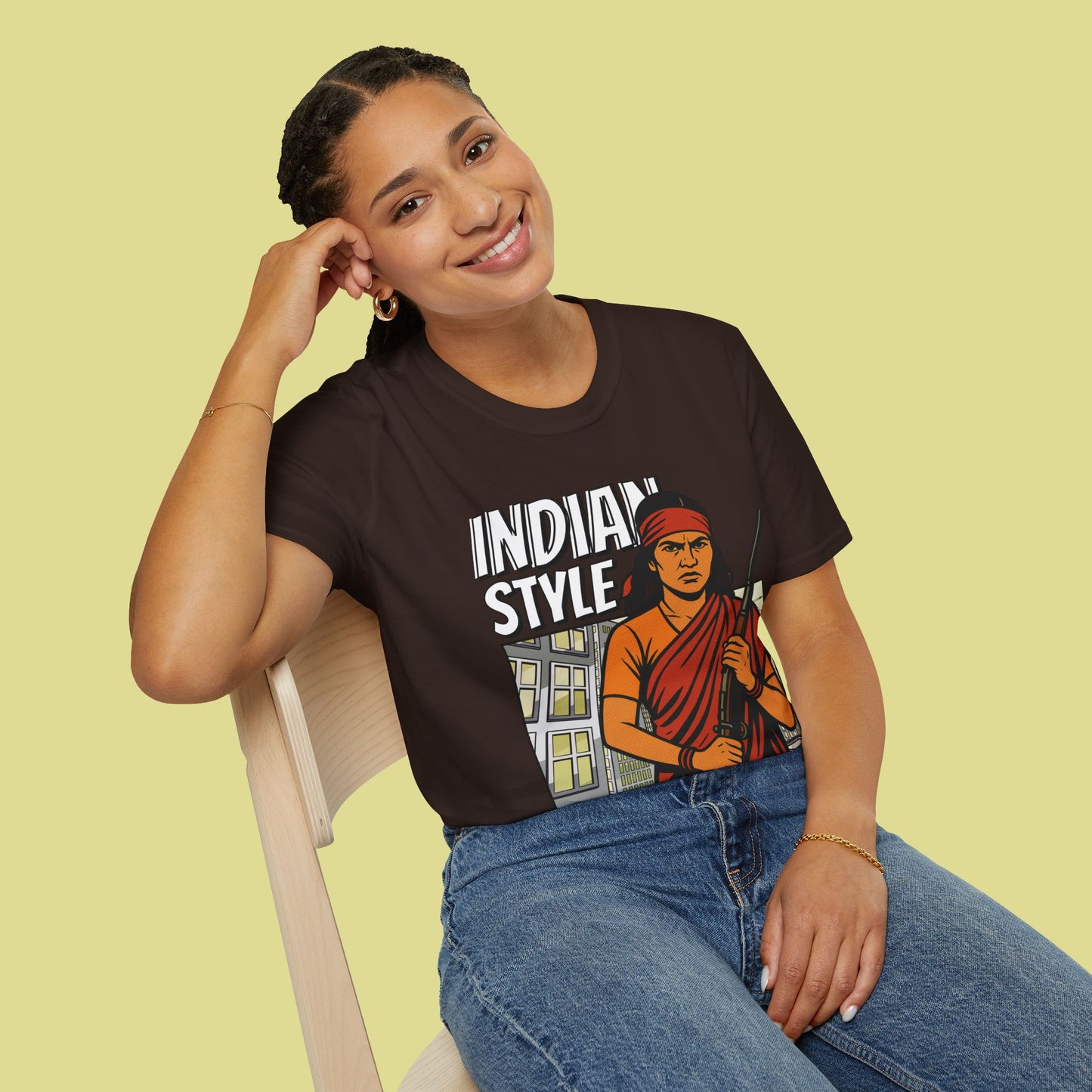 Phoolan Devi Indian Style T-Shirt