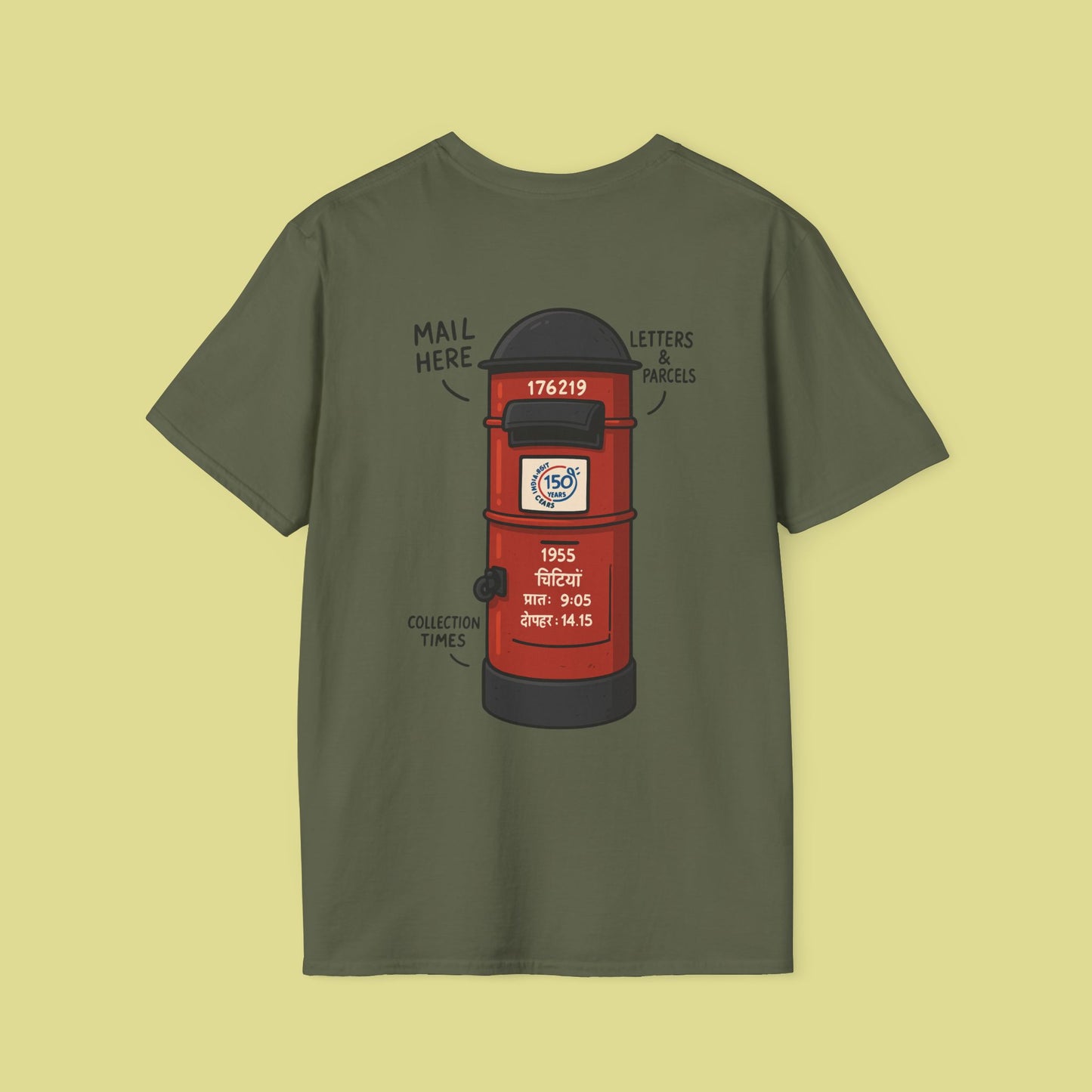 Vintage Mailbox Graphic T-Shirt