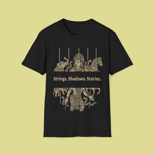 Cultural Graphic T-Shirt – Strings. Shadows. Stories.