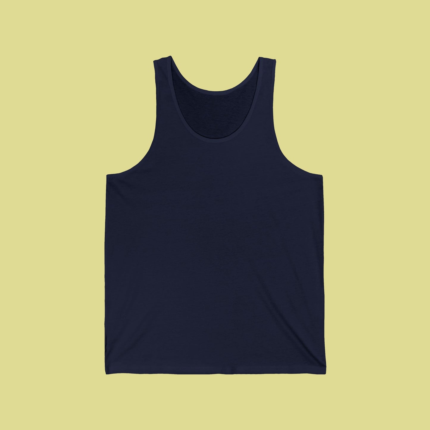 Nattil Evideya Unisex Jersey Tank - Fun Tropical Design for Warm Days