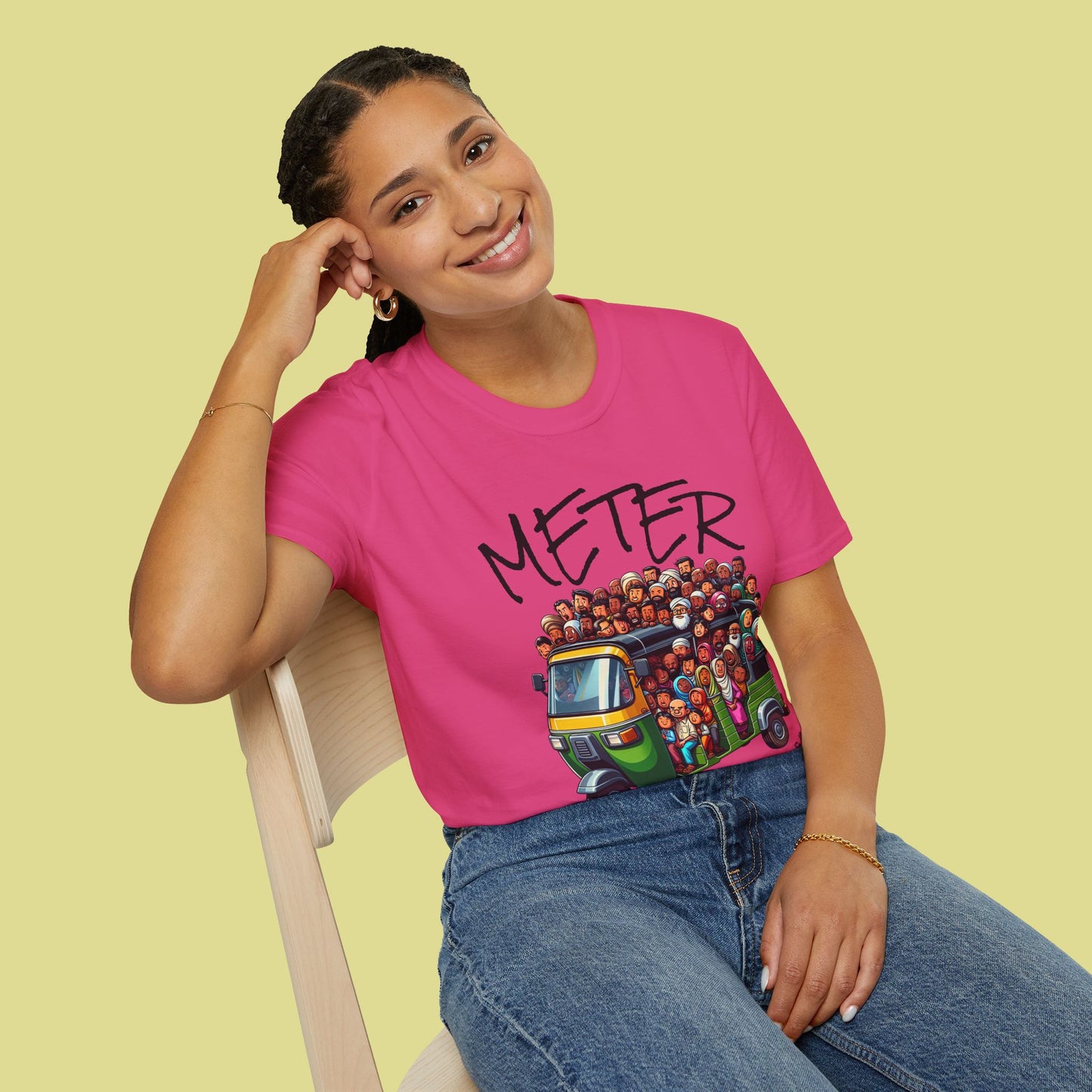 Funny Auto Rickshaw Meter T-Shirt