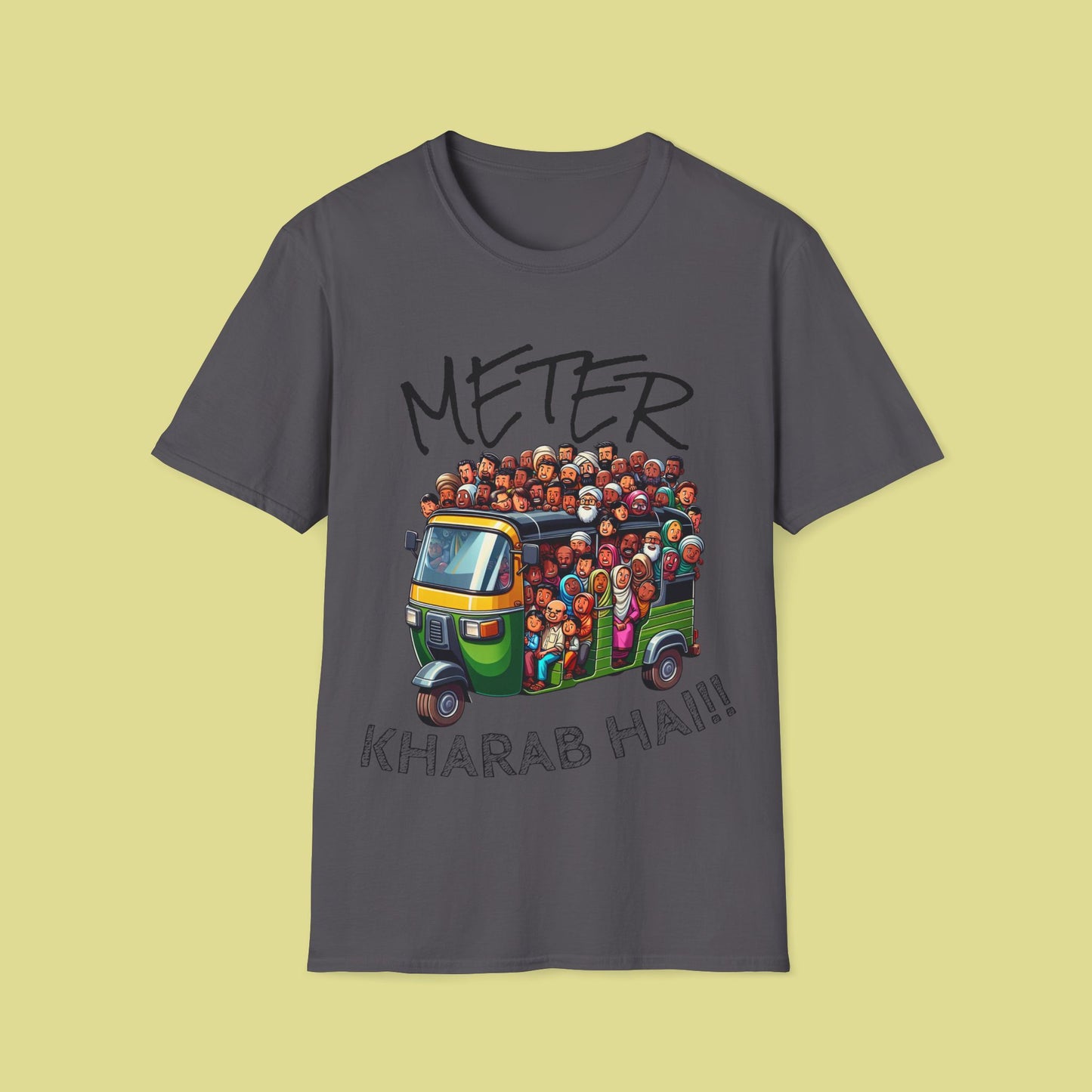Funny Auto Rickshaw Meter T-Shirt