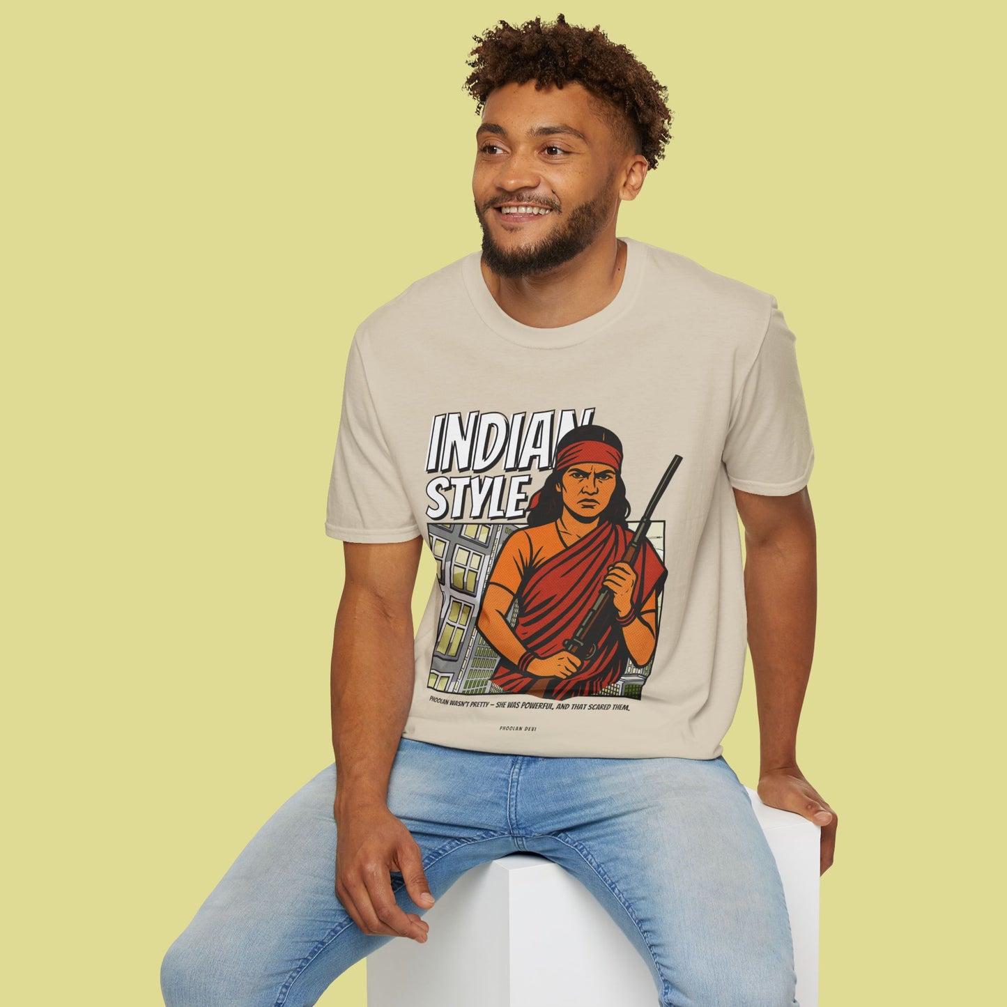 Phoolan Devi Indian Style T-Shirt