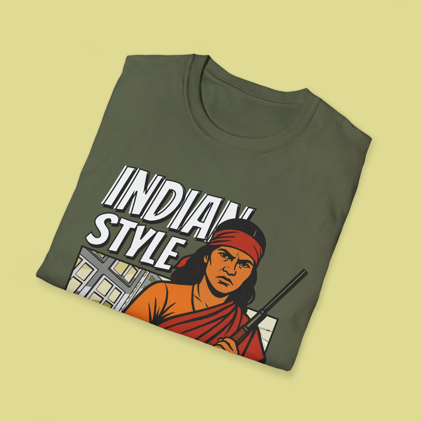 Phoolan Devi Indian Style T-Shirt