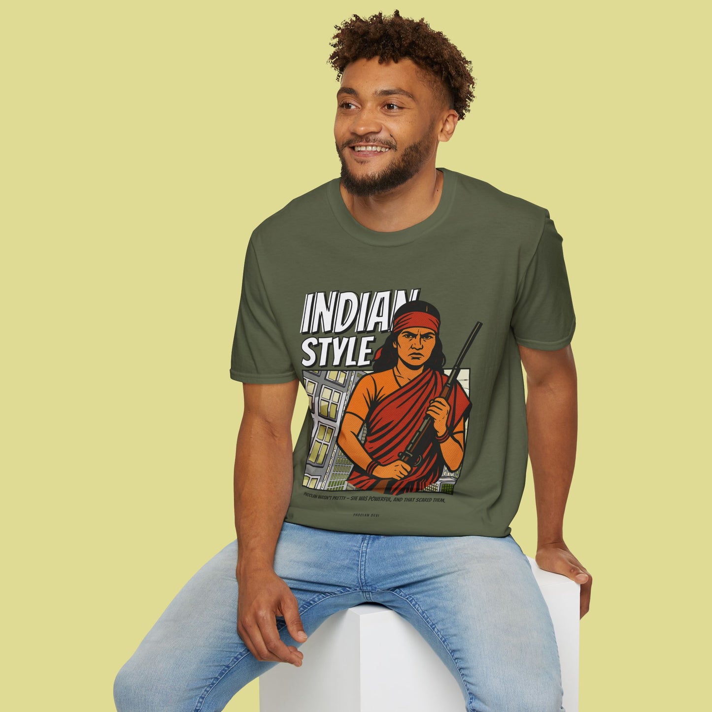 Phoolan Devi Indian Style T-Shirt
