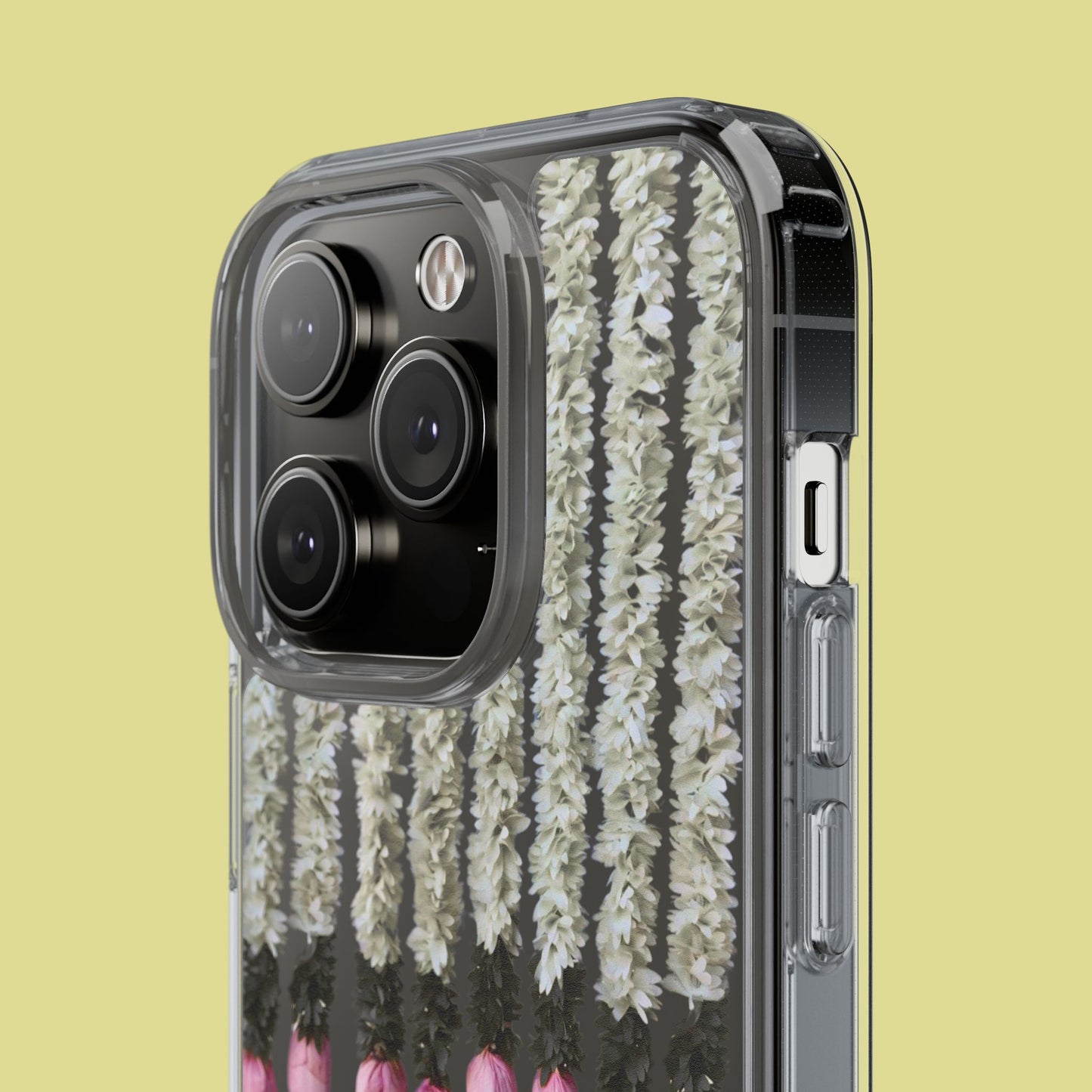 Floral Clear Phone Case - Elegant Flower Design for Spring
