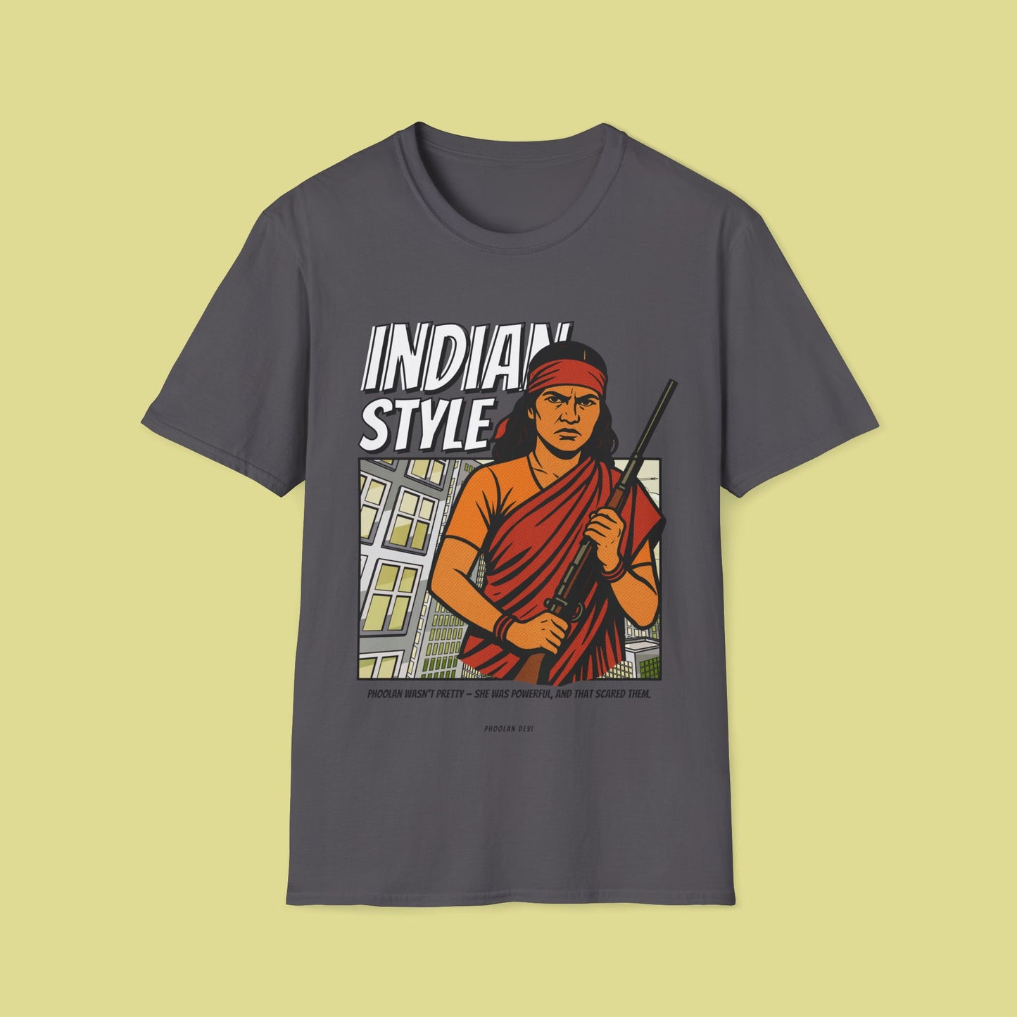 Phoolan Devi Indian Style T-Shirt