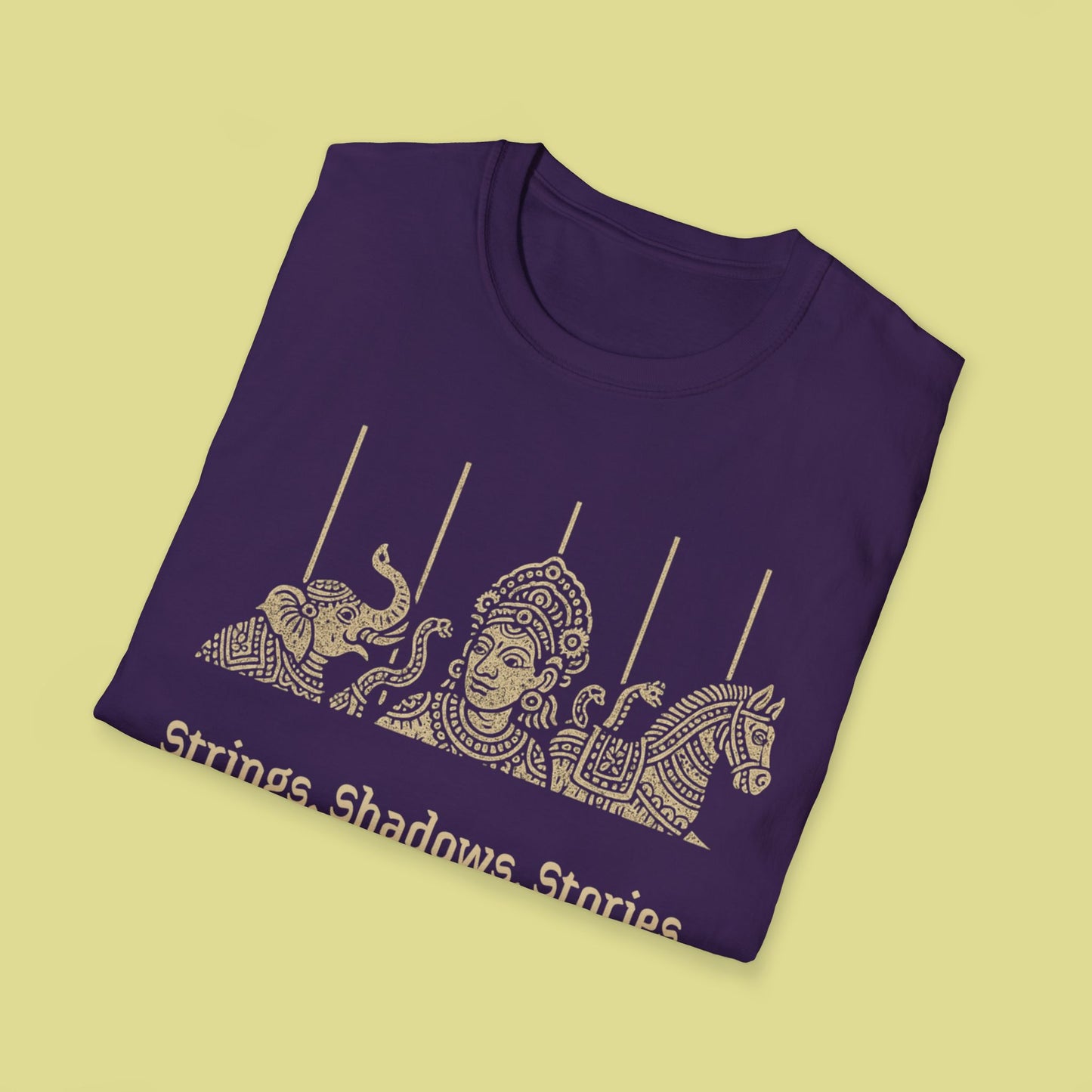 Cultural Graphic T-Shirt – Strings. Shadows. Stories.