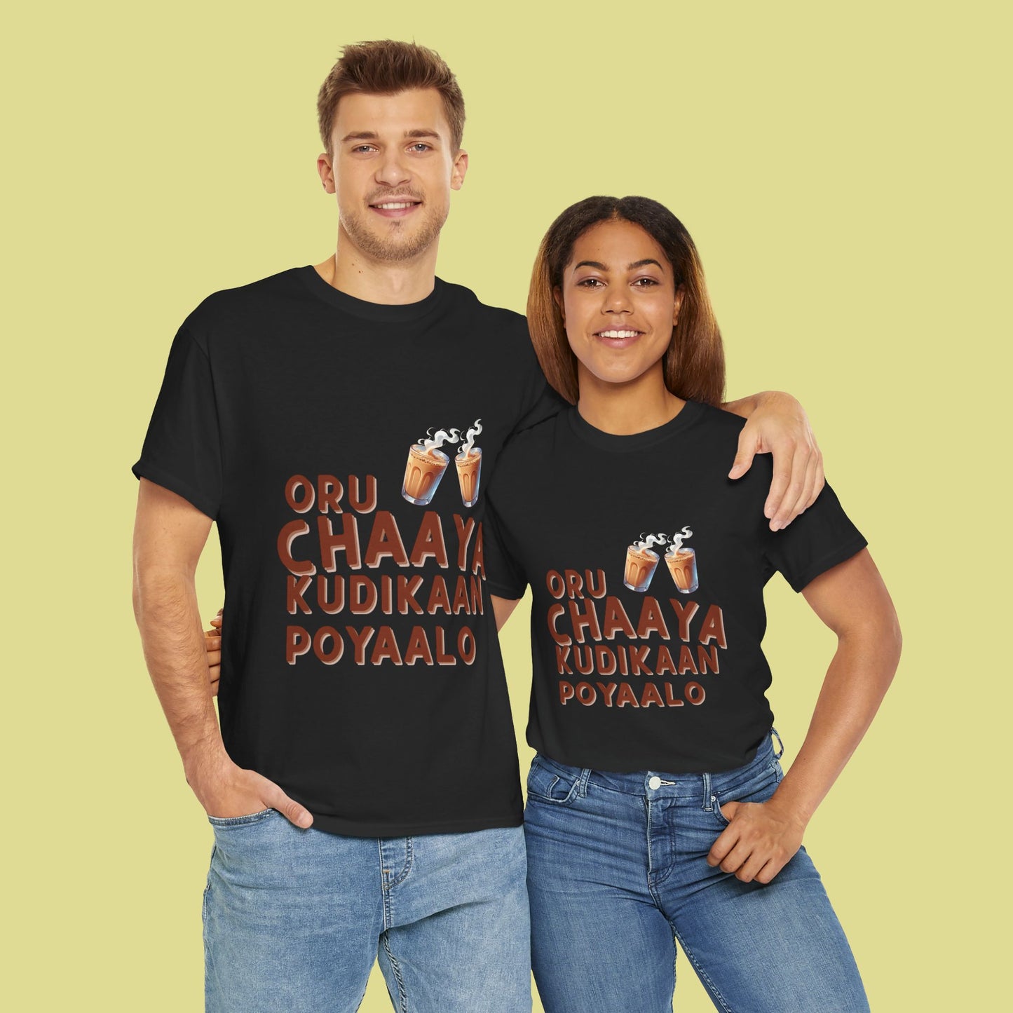 'Oru Chaaya Kudikaan Poyaalo'  T-shirt - Perfect for Tea Lovers
