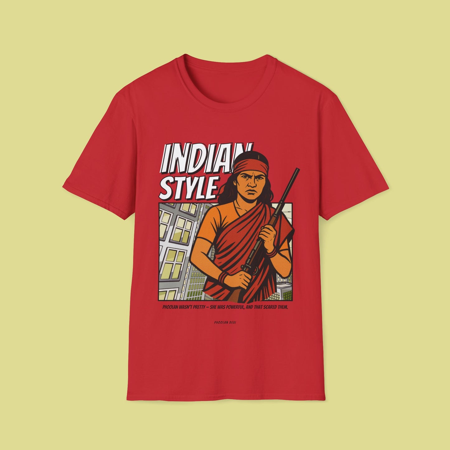 Phoolan Devi Indian Style T-Shirt