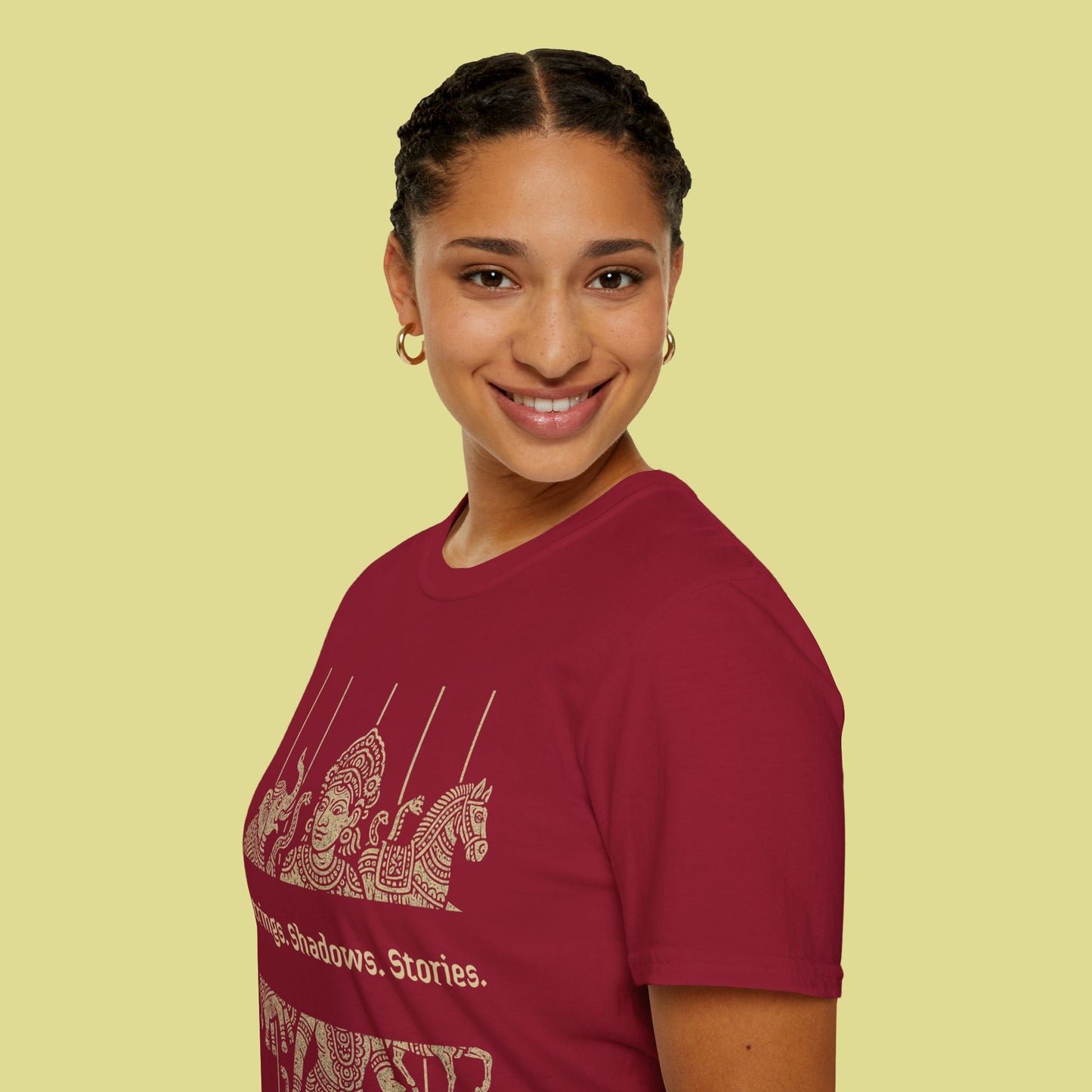Cultural Graphic T-Shirt – Strings. Shadows. Stories.