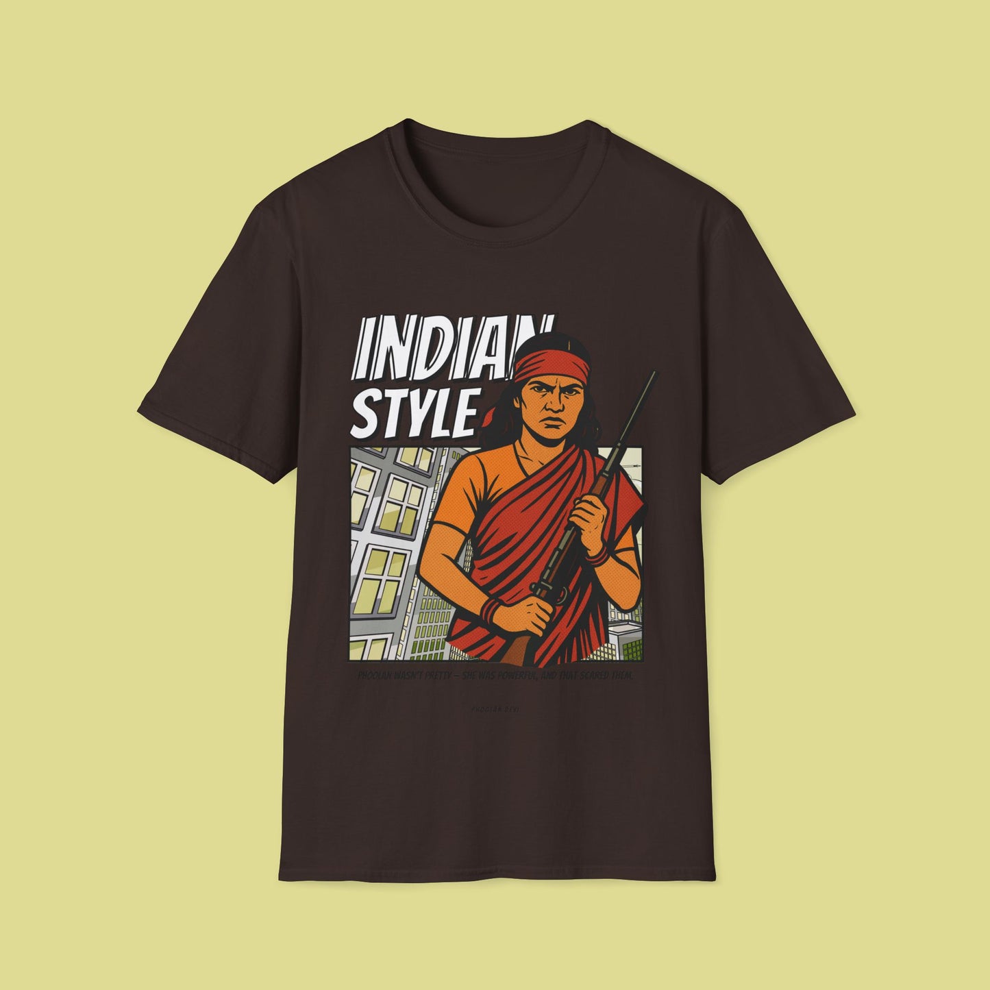 Phoolan Devi Indian Style T-Shirt