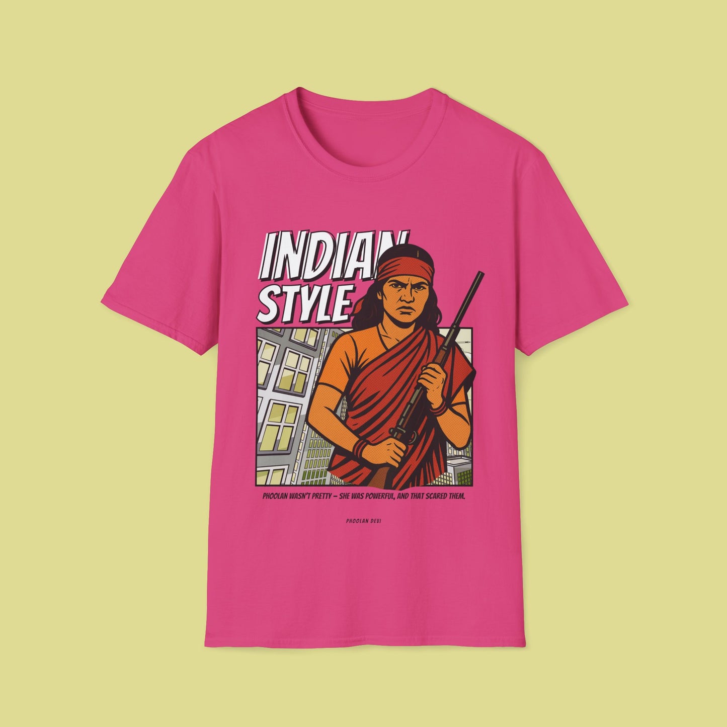 Phoolan Devi Indian Style T-Shirt
