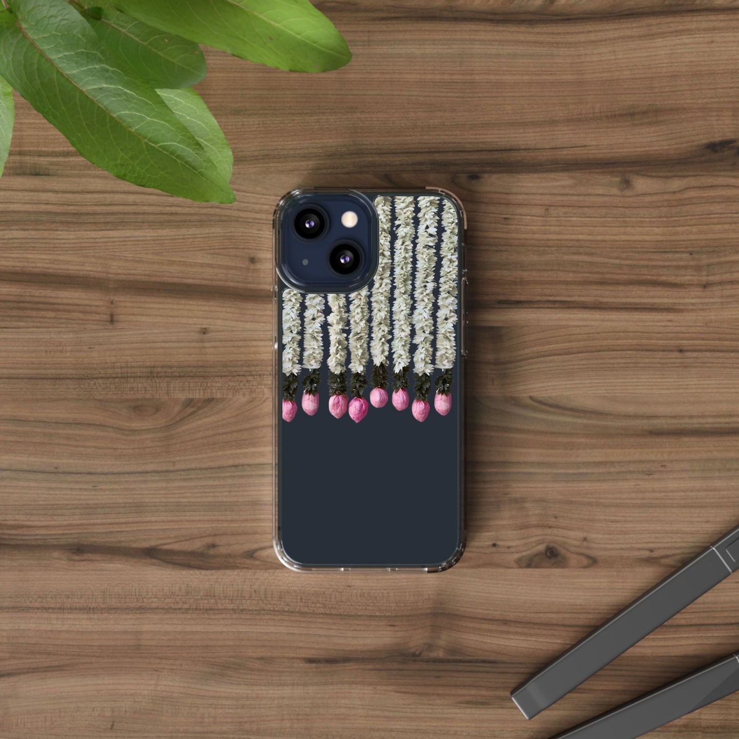 Floral Clear Phone Case - Elegant Flower Design for Spring