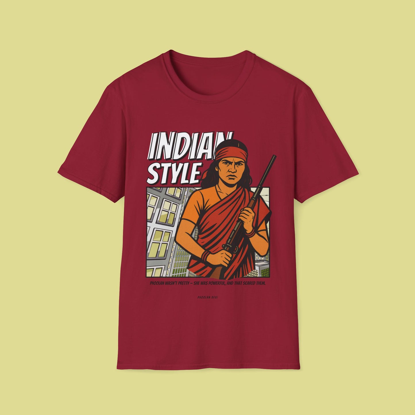 Phoolan Devi Indian Style T-Shirt