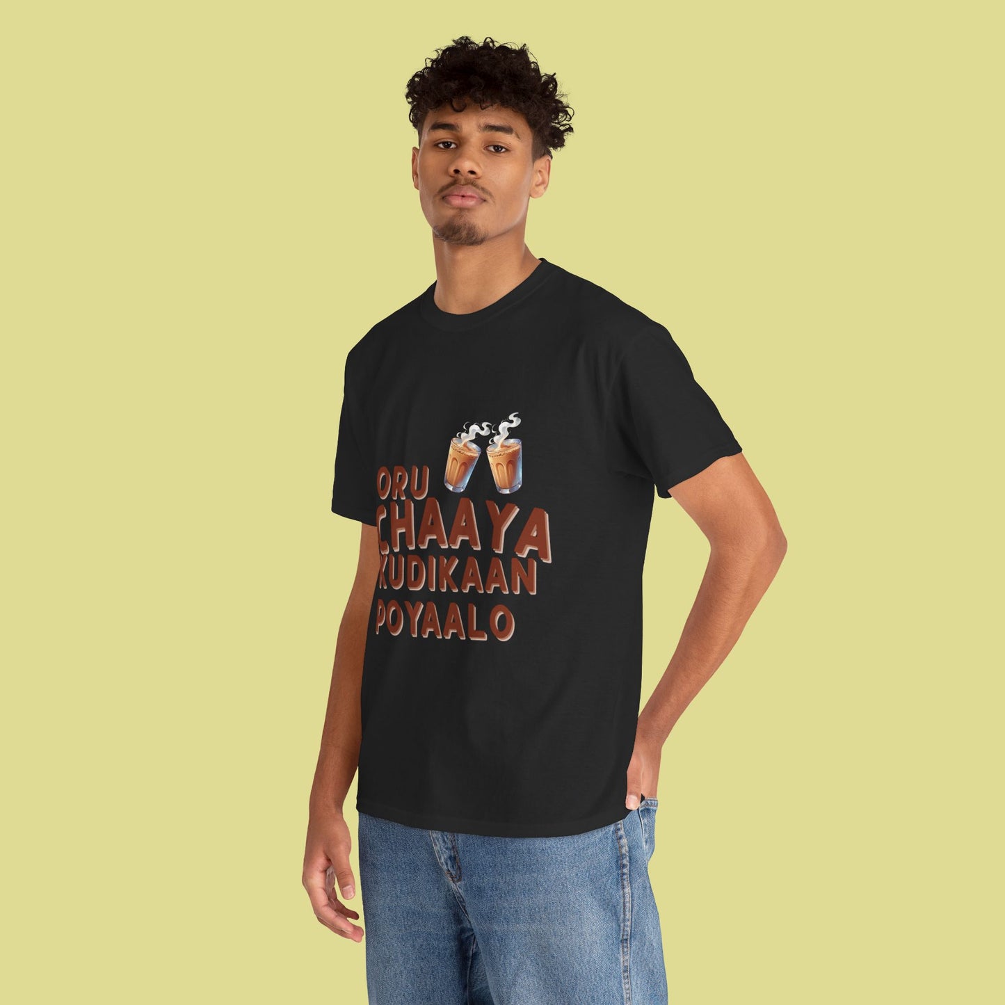 'Oru Chaaya Kudikaan Poyaalo'  T-shirt - Perfect for Tea Lovers