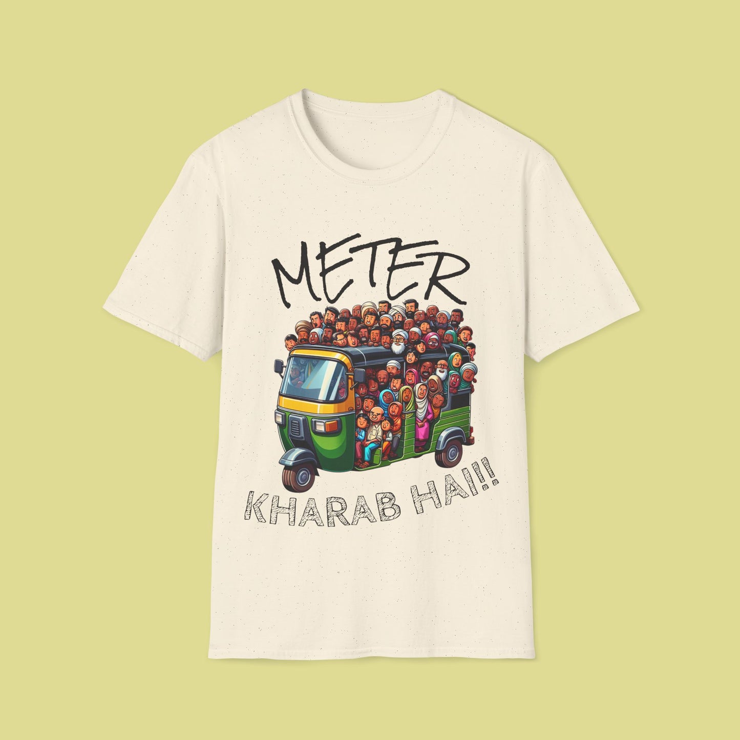 Funny Auto Rickshaw Meter T-Shirt