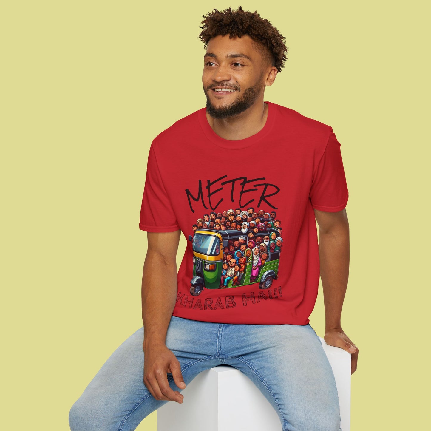 Funny Auto Rickshaw Meter T-Shirt