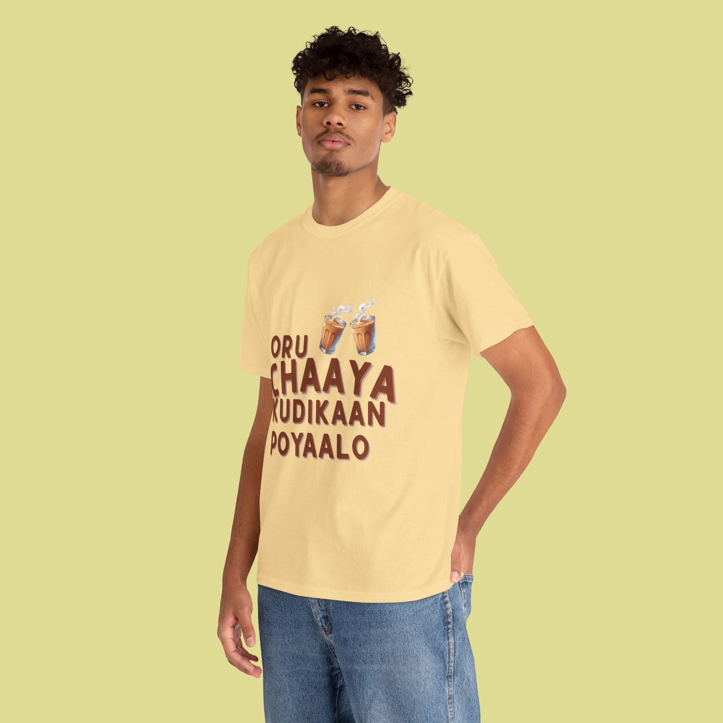'Oru Chaaya Kudikaan Poyaalo'  T-shirt - Perfect for Tea Lovers