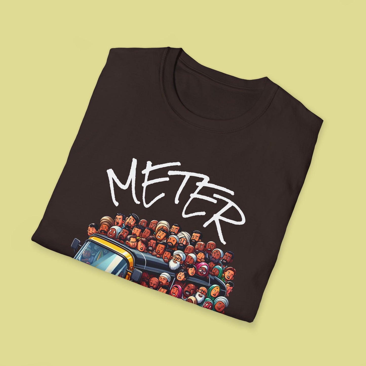 Funny Auto Rickshaw Meter T-Shirt