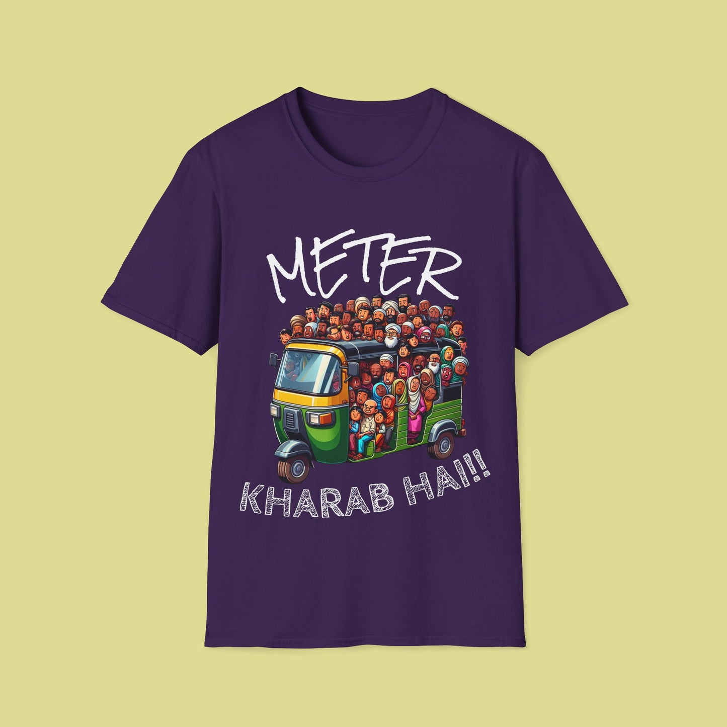 Funny Auto Rickshaw Meter T-Shirt