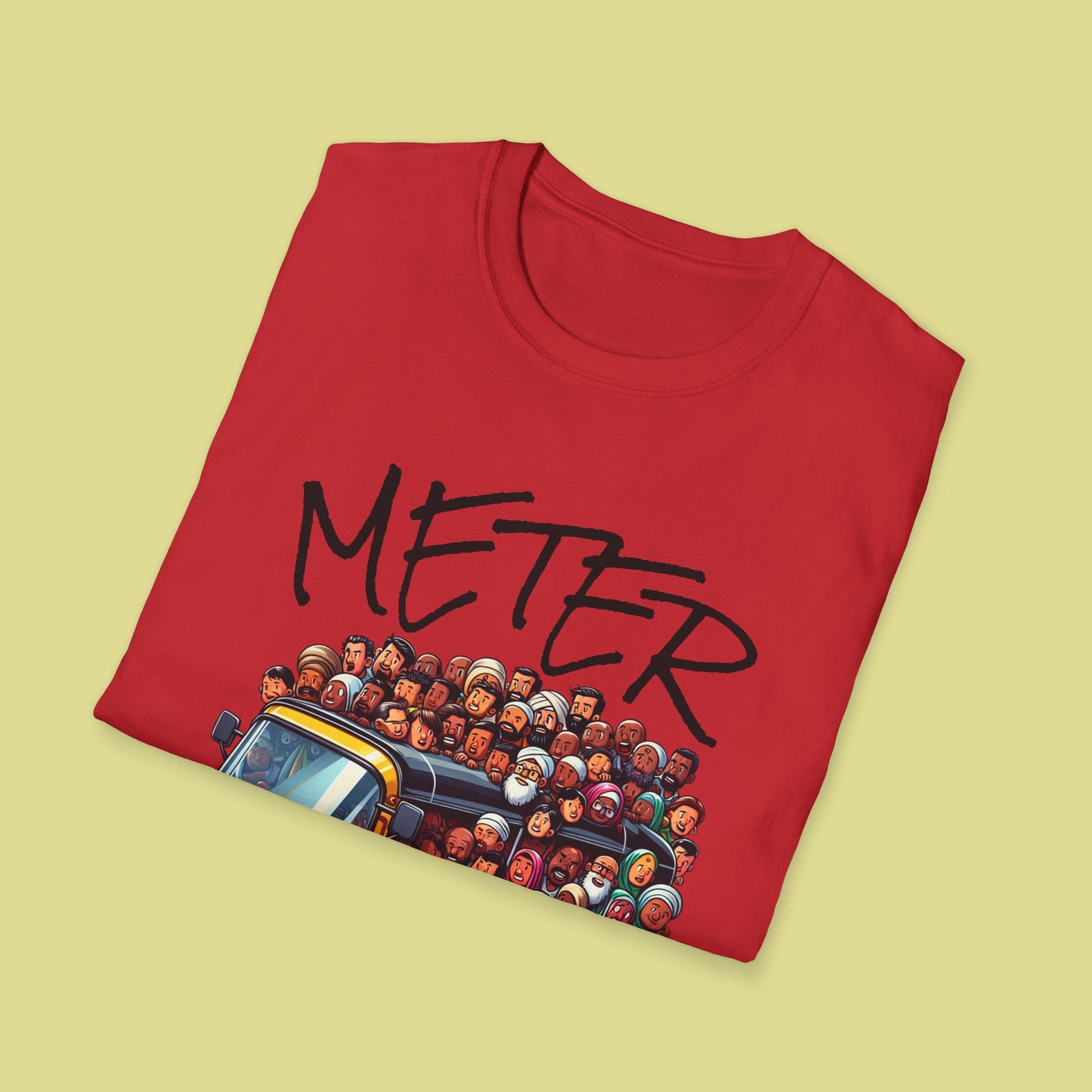 Funny Auto Rickshaw Meter T-Shirt
