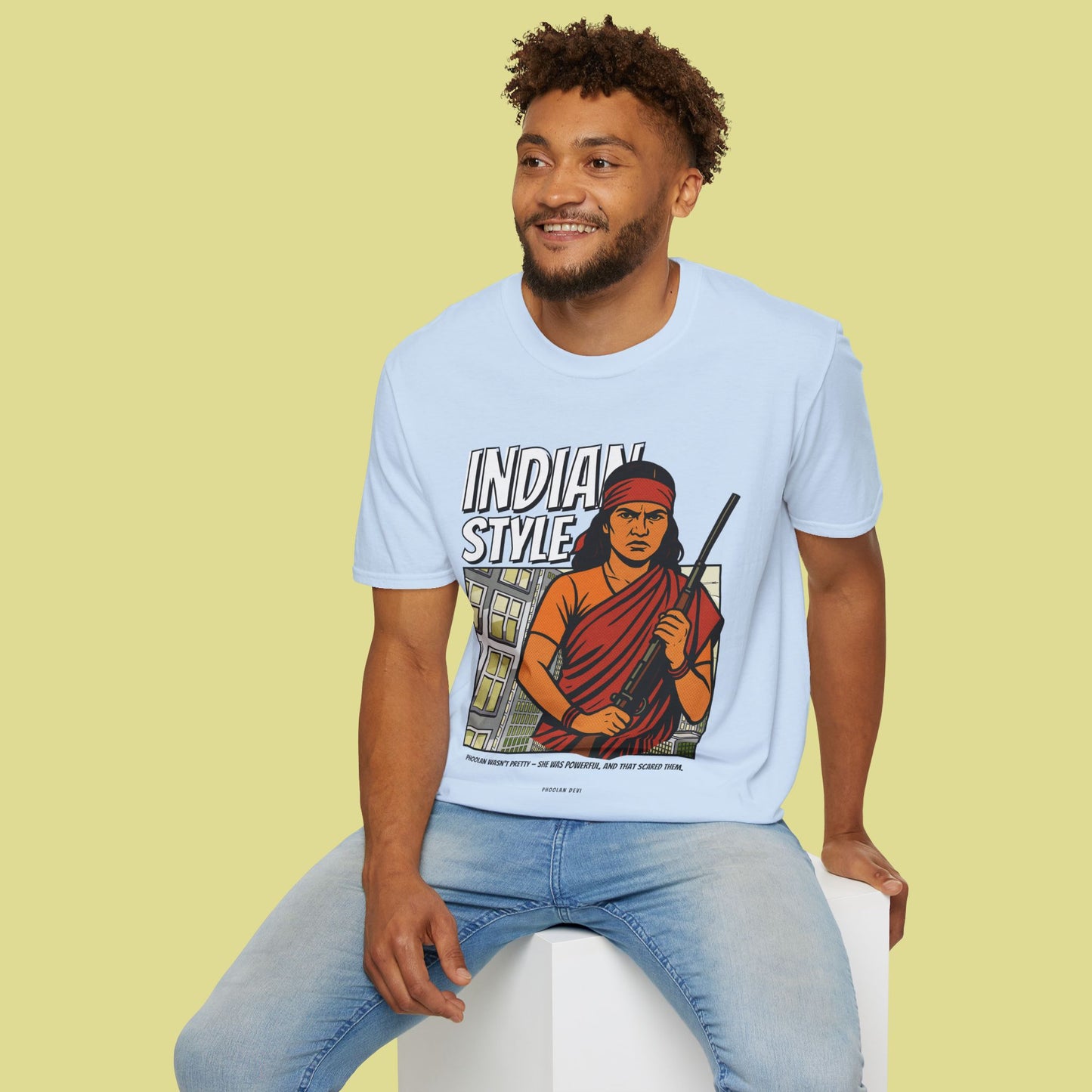 Phoolan Devi Indian Style T-Shirt