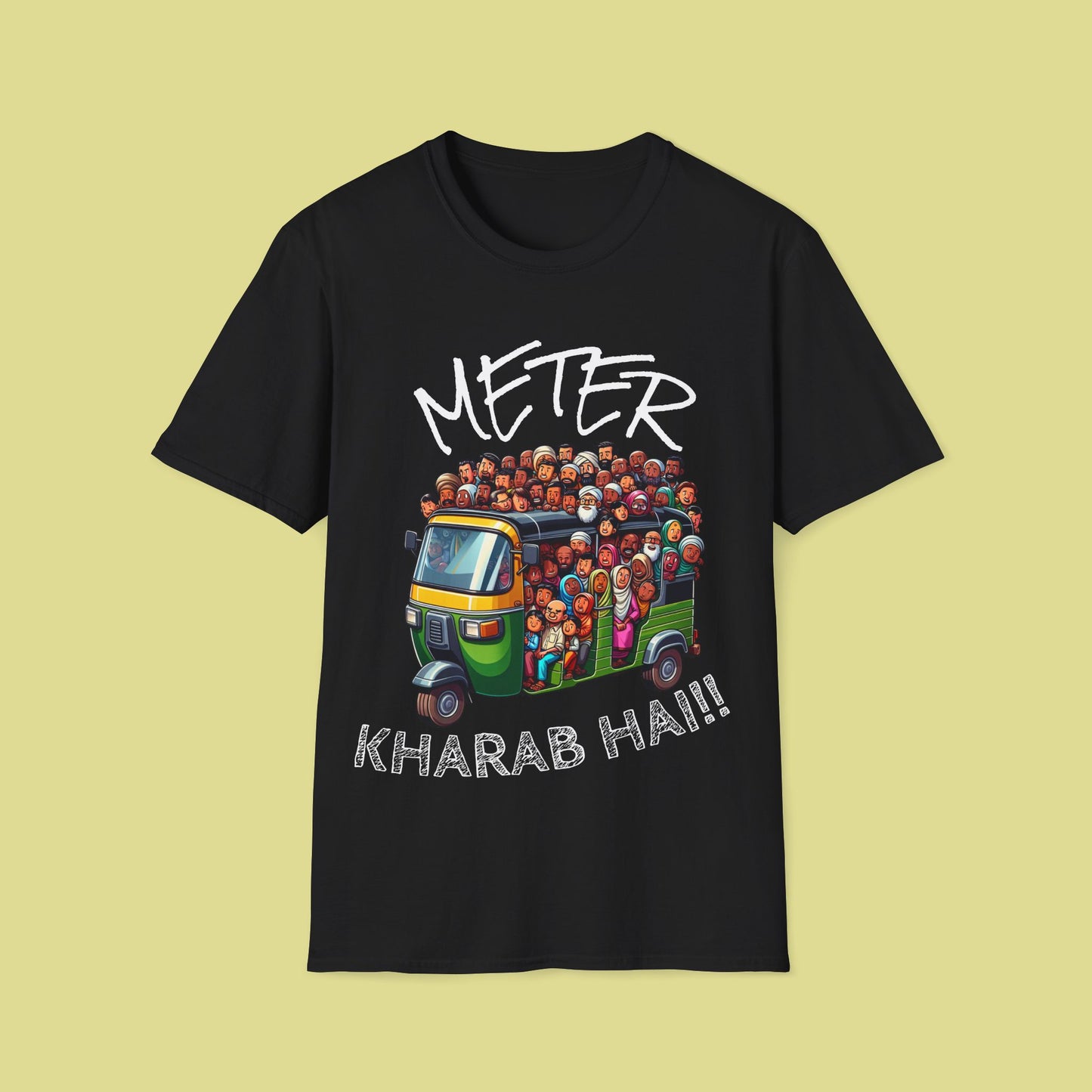 Funny Auto Rickshaw Meter T-Shirt