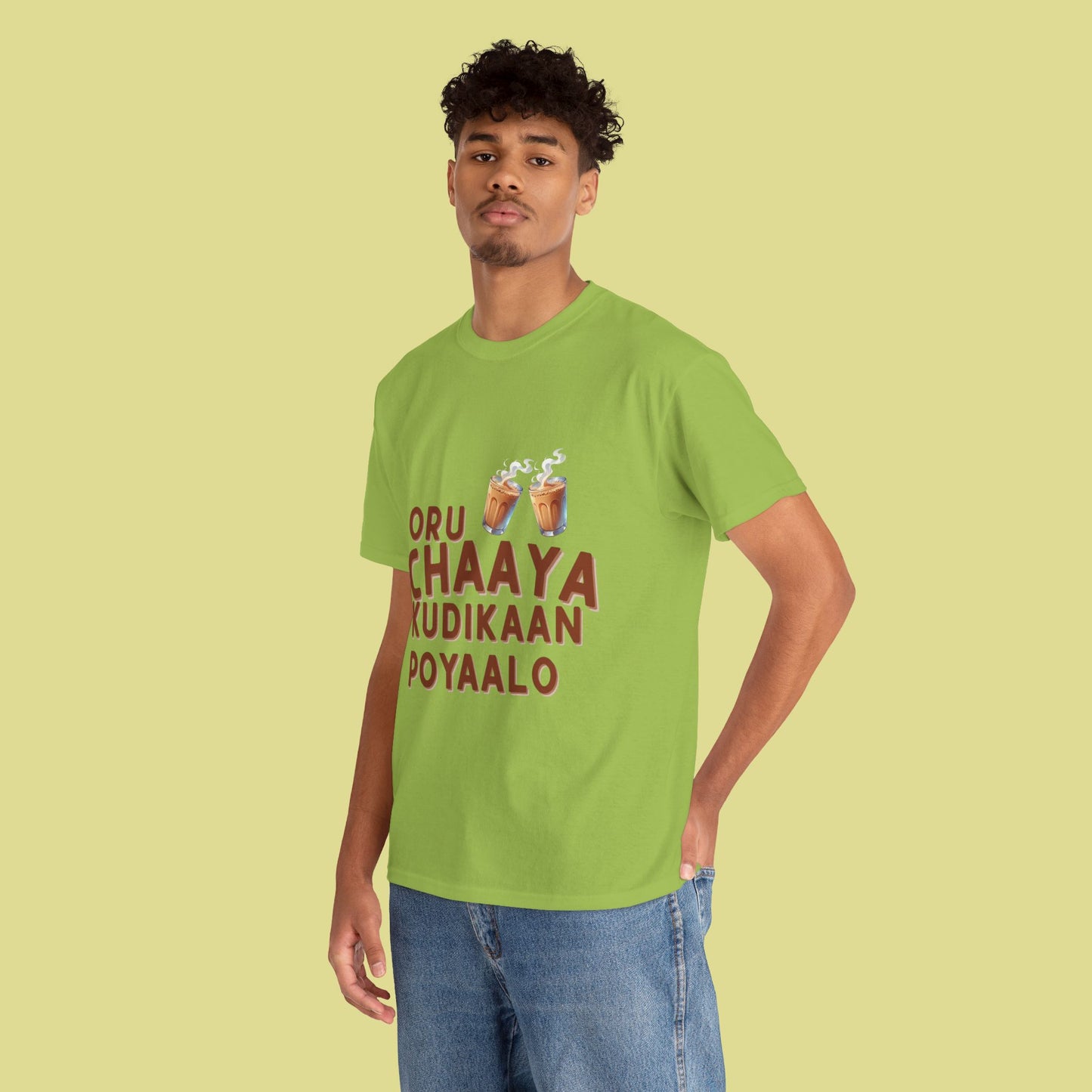 'Oru Chaaya Kudikaan Poyaalo'  T-shirt - Perfect for Tea Lovers