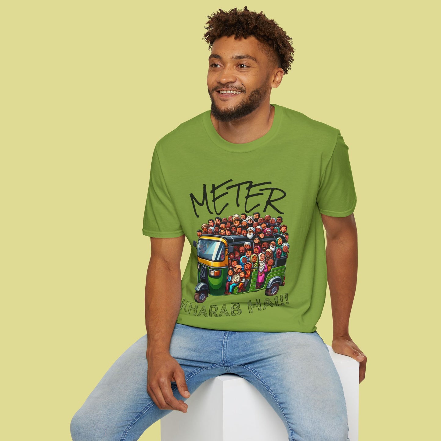 Funny Auto Rickshaw Meter T-Shirt