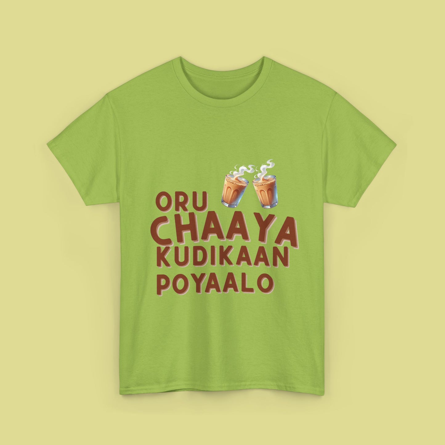 'Oru Chaaya Kudikaan Poyaalo'  T-shirt - Perfect for Tea Lovers