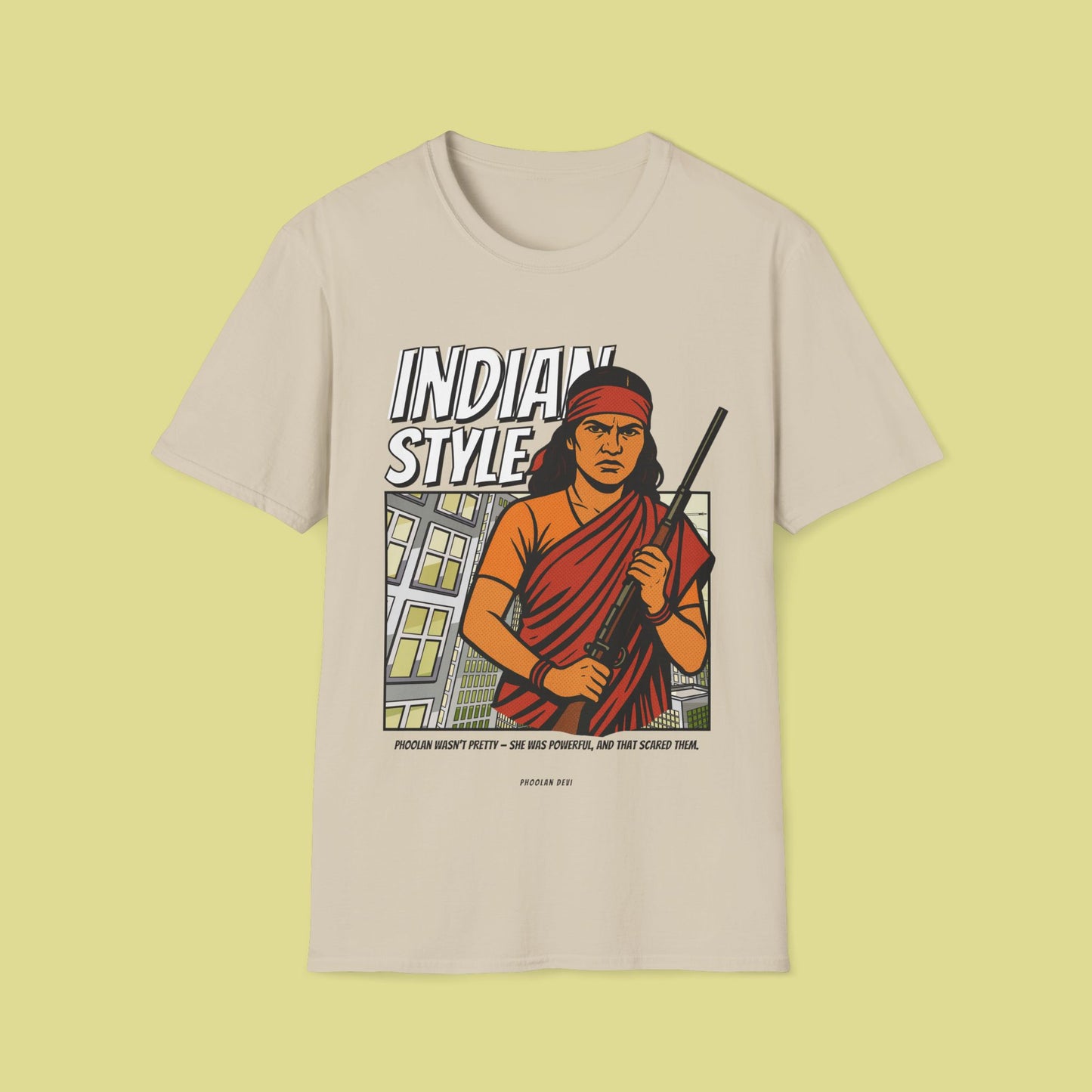 Phoolan Devi Indian Style T-Shirt