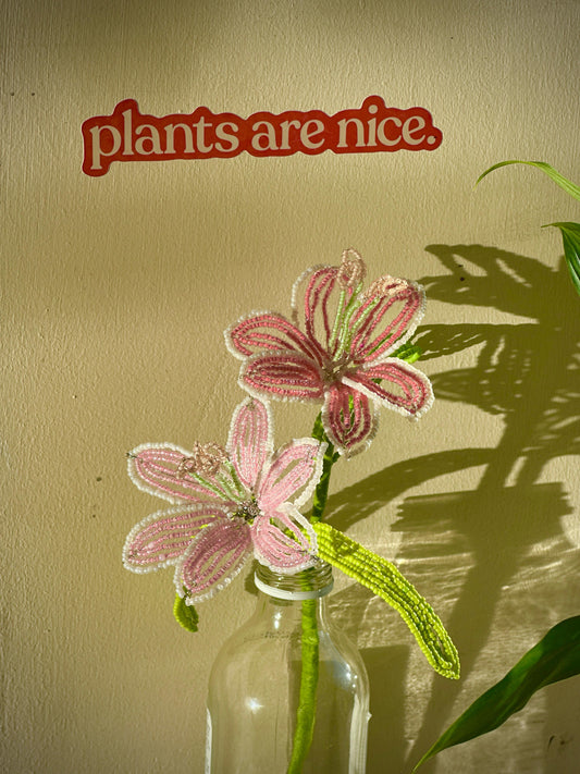 French Beaded Lillies!